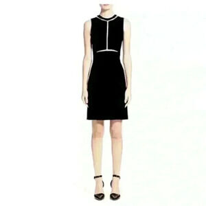Alexander Wang Ladder Trim Black Dress